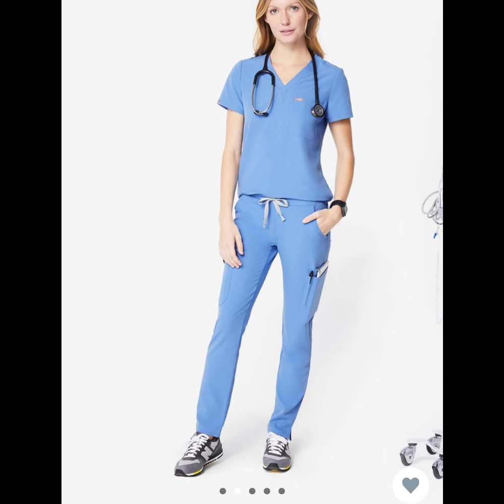Figs Yola skinny scrub pants